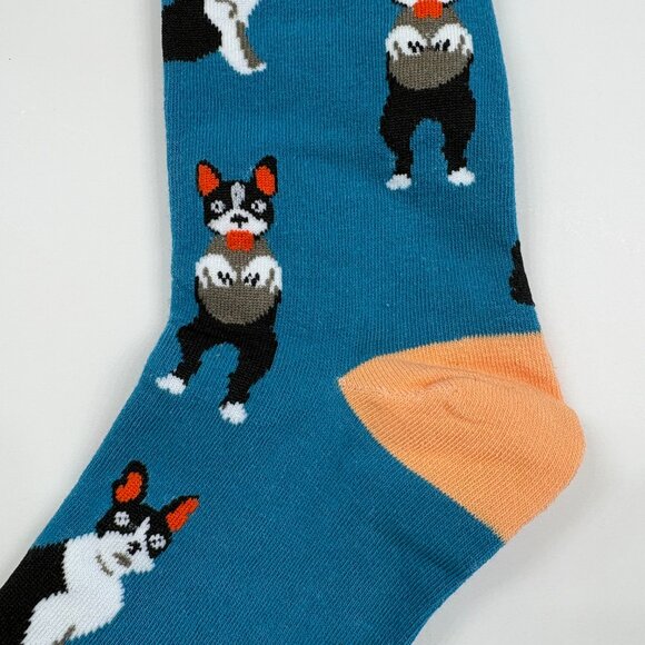 French Bulldog - Colorful -Women's 5 Pack -Crew Socks - OS - NWT - Picture 5 of 14